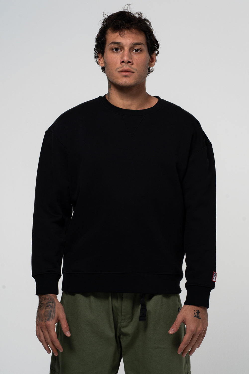 Sweatshirt Black - 1