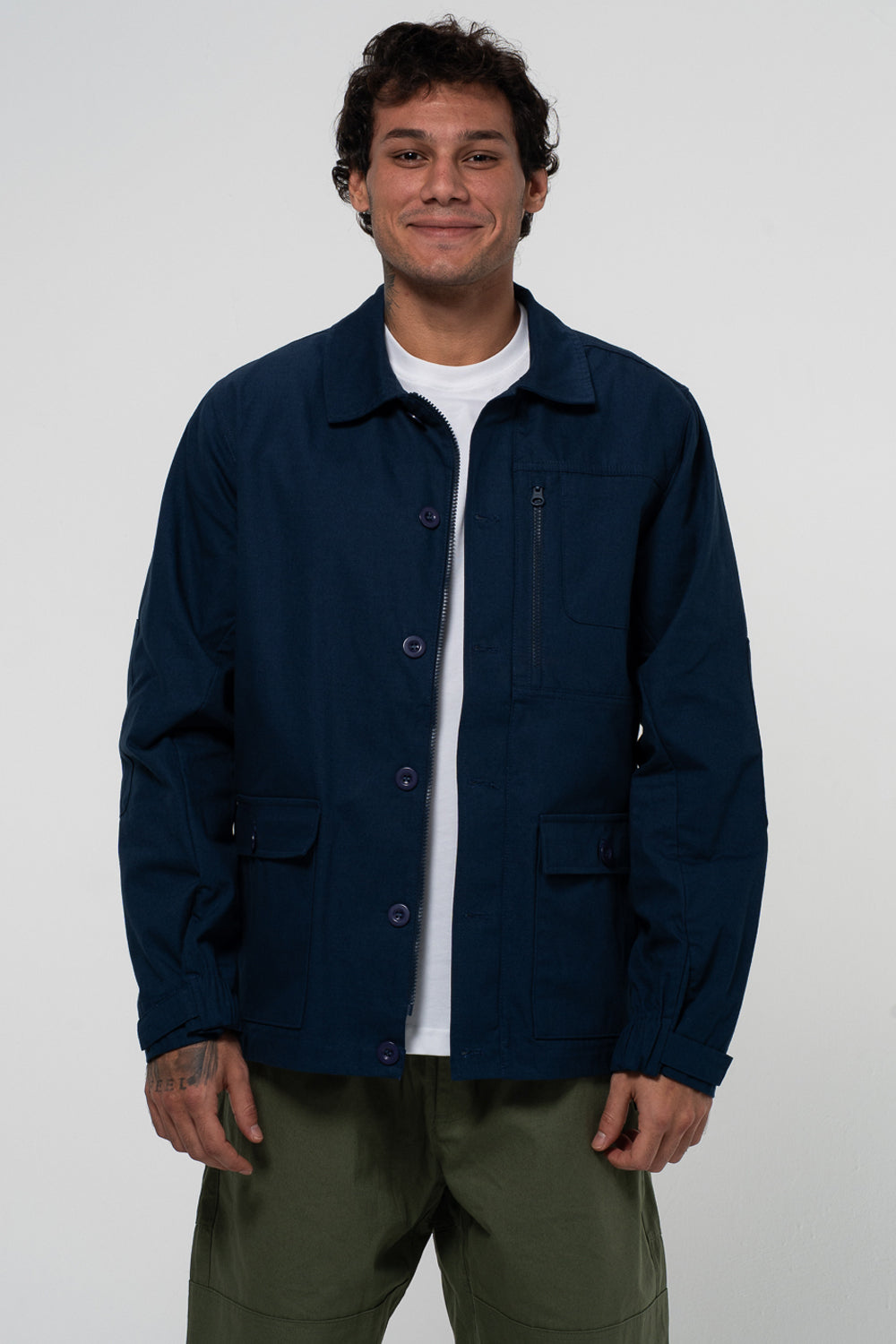 Overshirt Navy - 1