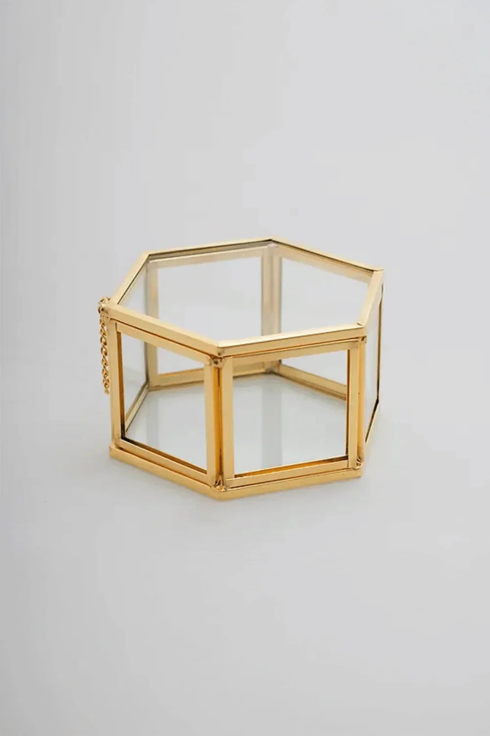 Pirinç Gold Takı Aksesuar Yüzük Kutusu 11x10x6cm - 0