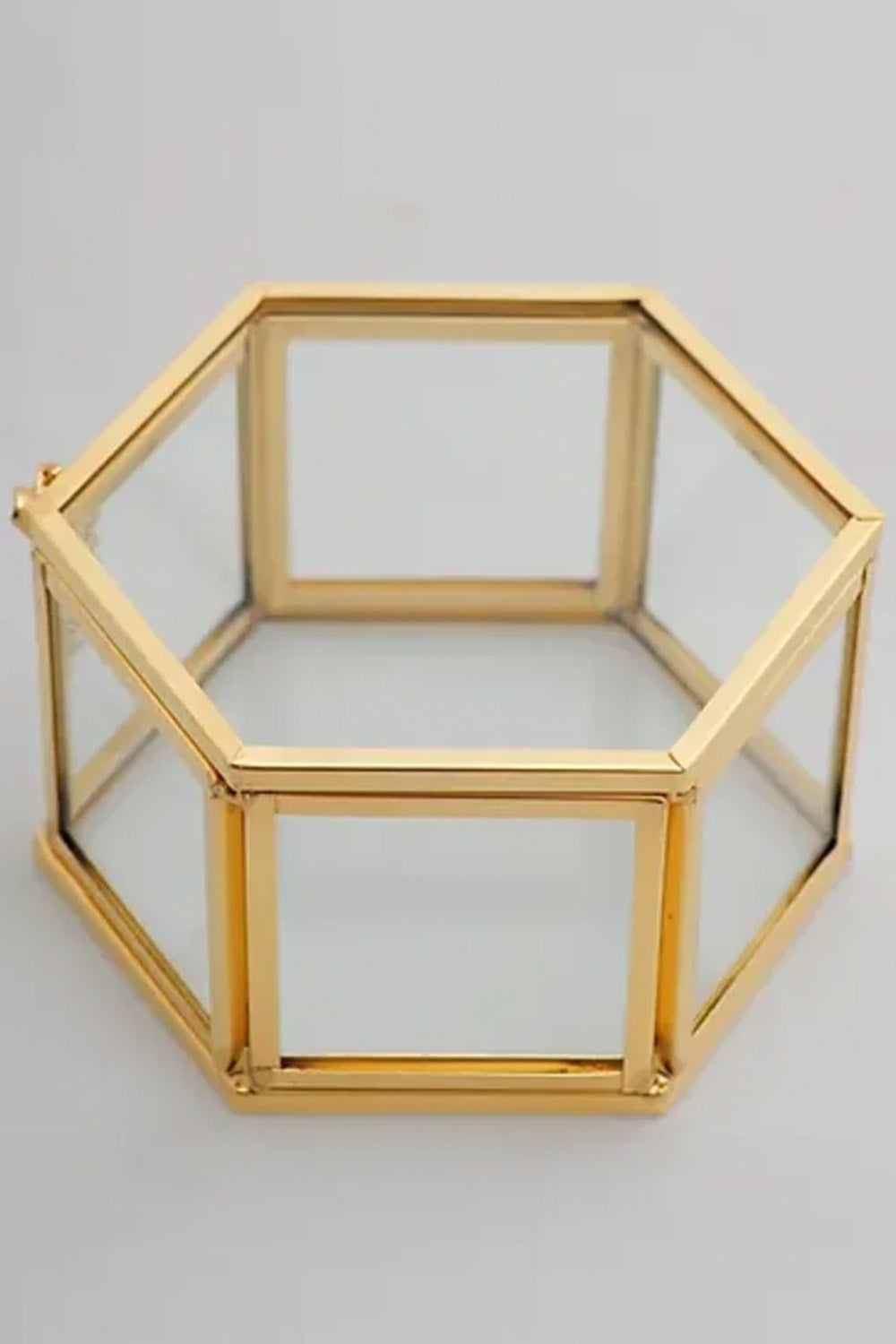 Pirinç Gold Takı Aksesuar Yüzük Kutusu 11x10x6cm - 4