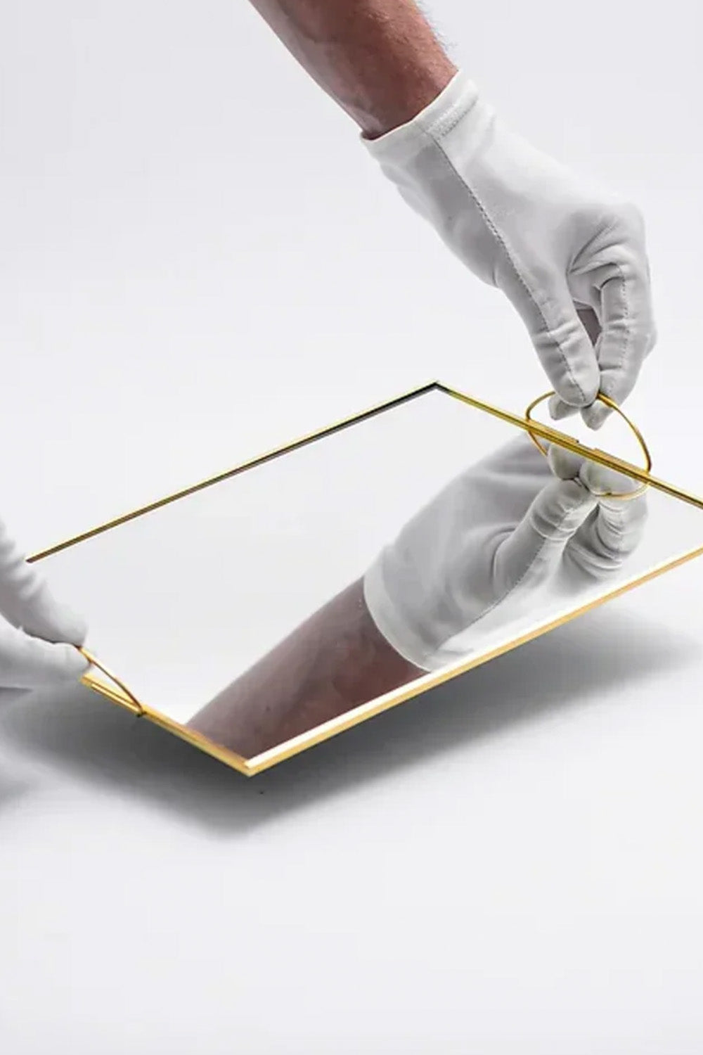 3 Parça Pirinç Gold Nişan Takımı Damat Kahvesi Sunum Tepsisi Yüzük Kutusu - 2