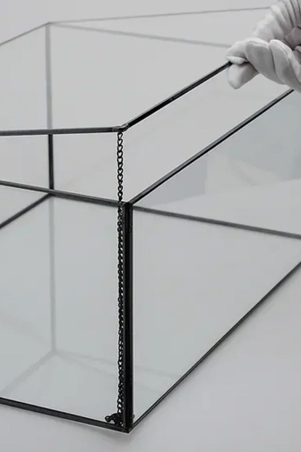 Siyah Takı Aksesuar Çikolata Kutusu Damat Bohçası Organizer 35x25x15cm - 1