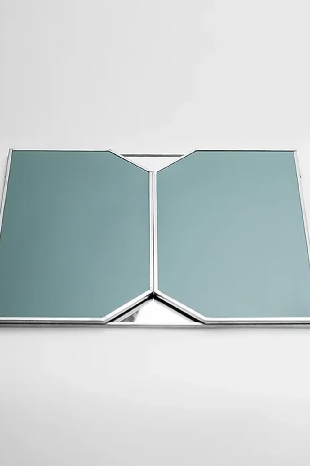 Gümüş Masaüstü Makyaj Aynası 60x30cm - 3