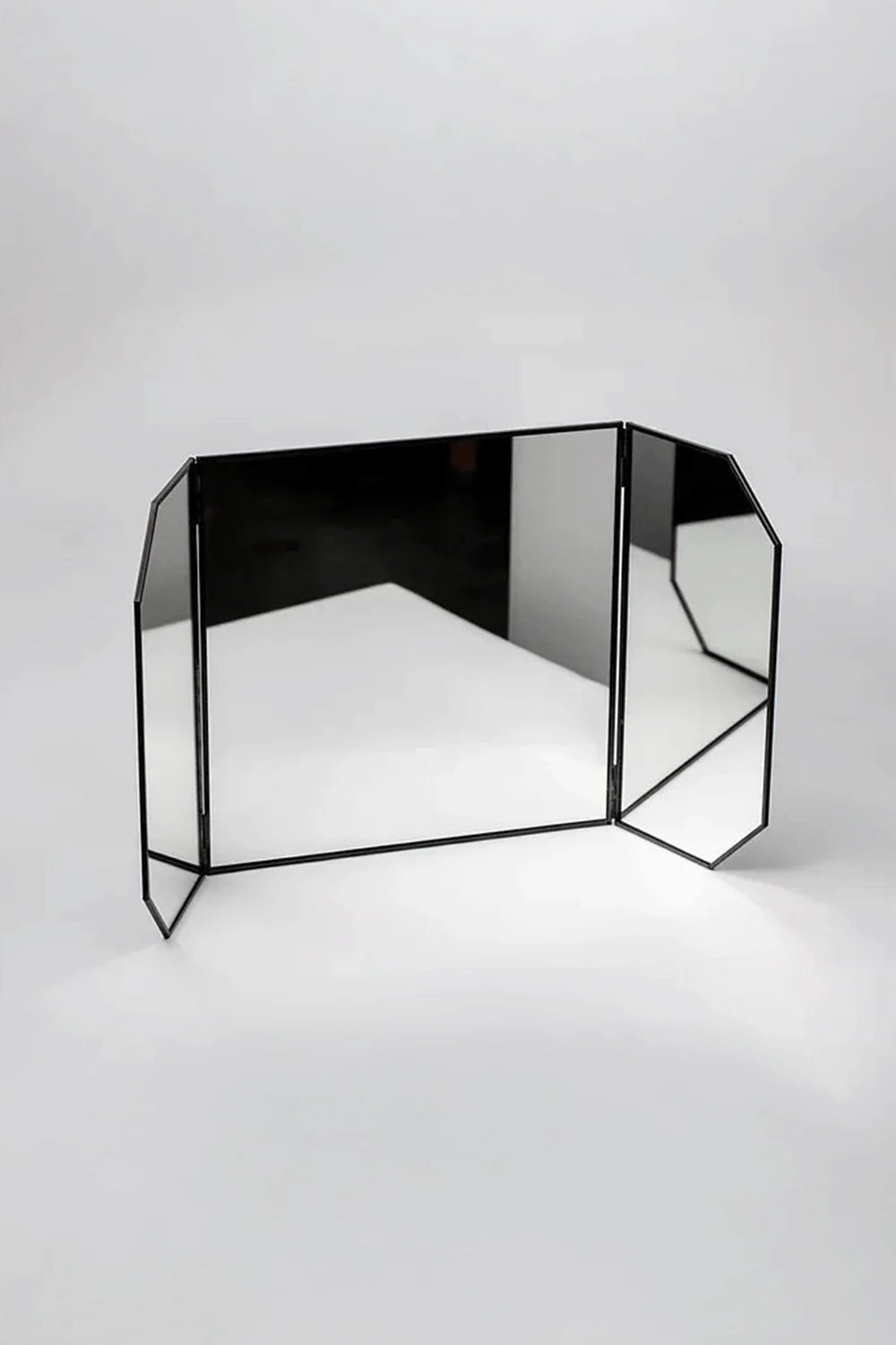 Siyah | Makyaj Aynası | Masaüstü | 60x30cm - 3