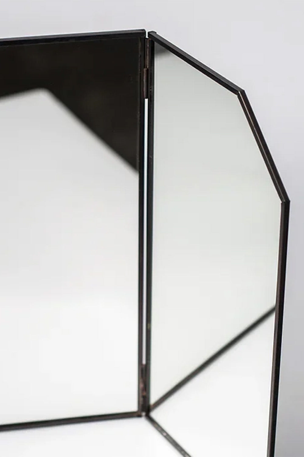 Siyah | Makyaj Aynası | Masaüstü | 60x30cm - 4