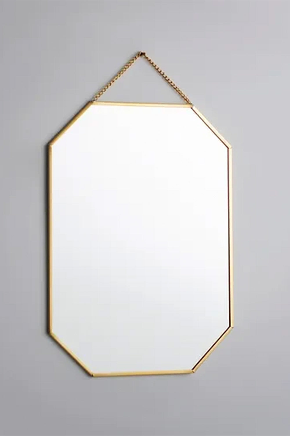 Pirinç Gold Duvar Askılı Ayna 30x20cm - 5