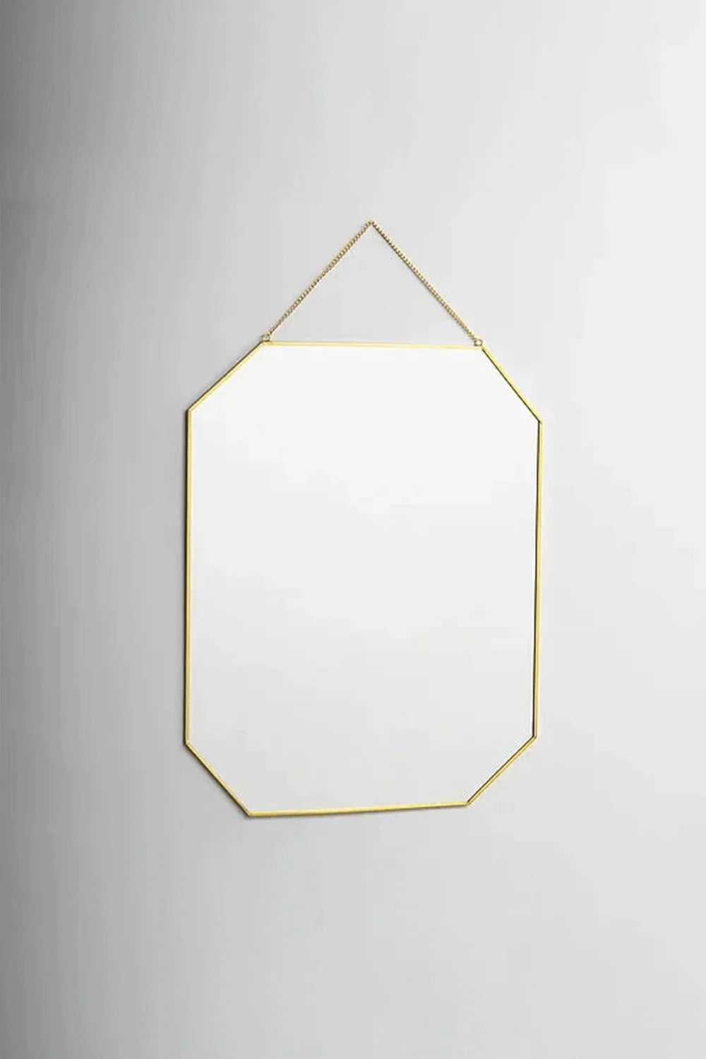 Pirinç Gold Duvar Askılı Ayna 50x40cm - 0