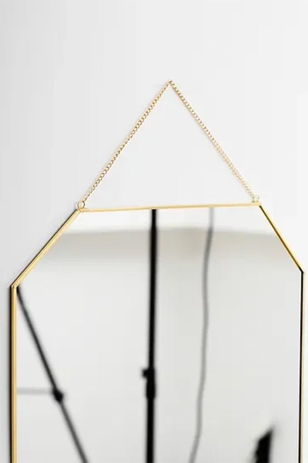 Pirinç Gold Duvar Askılı Ayna 50x40cm - 3