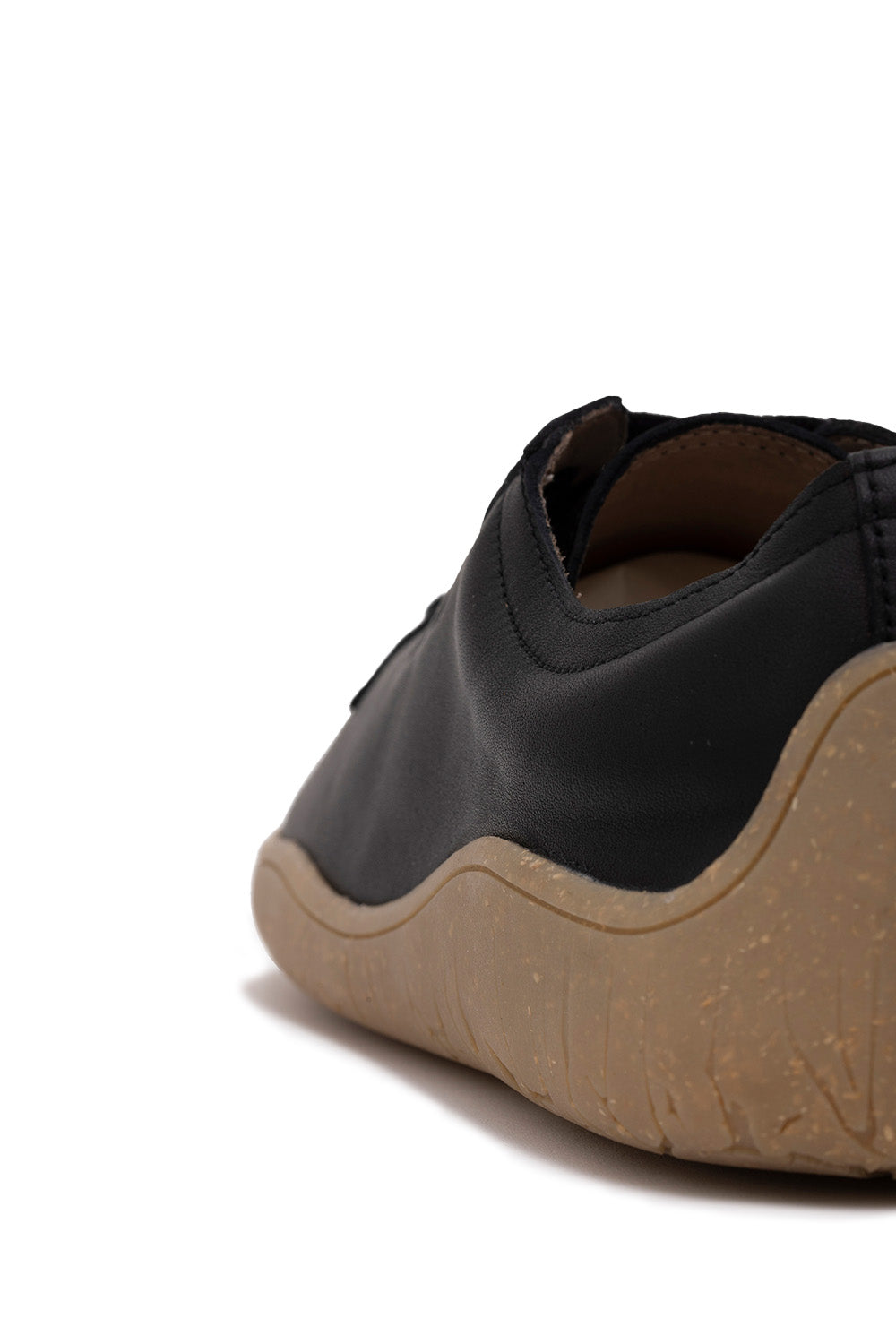 1383 V Barefoot Comfort Deri Kadın Ayakkabı Siyah - 4