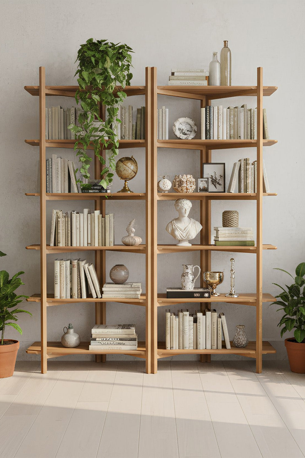 Brette Stor Kitaplık - 0