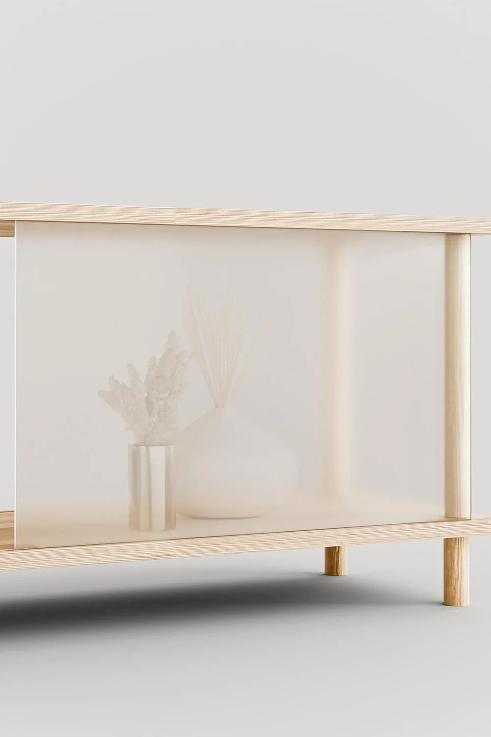 Renkli Kapak Seçenekli Açık Tv Ünitesi & Kitaplık - 3