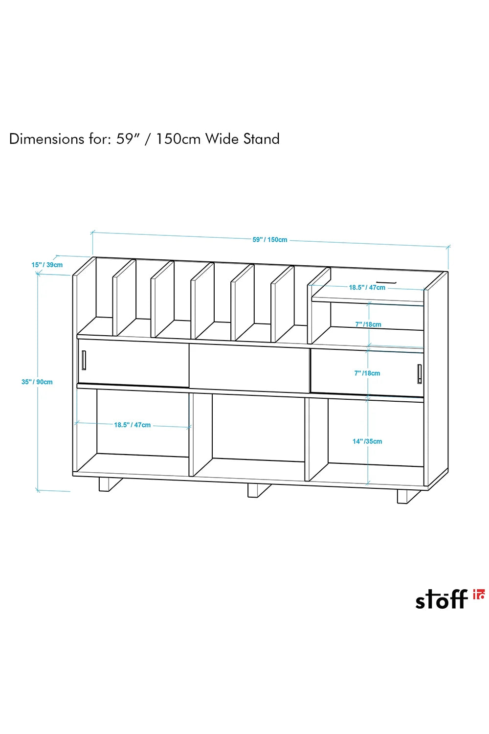 Masif Ahşap Plak Çalar Standı - 7