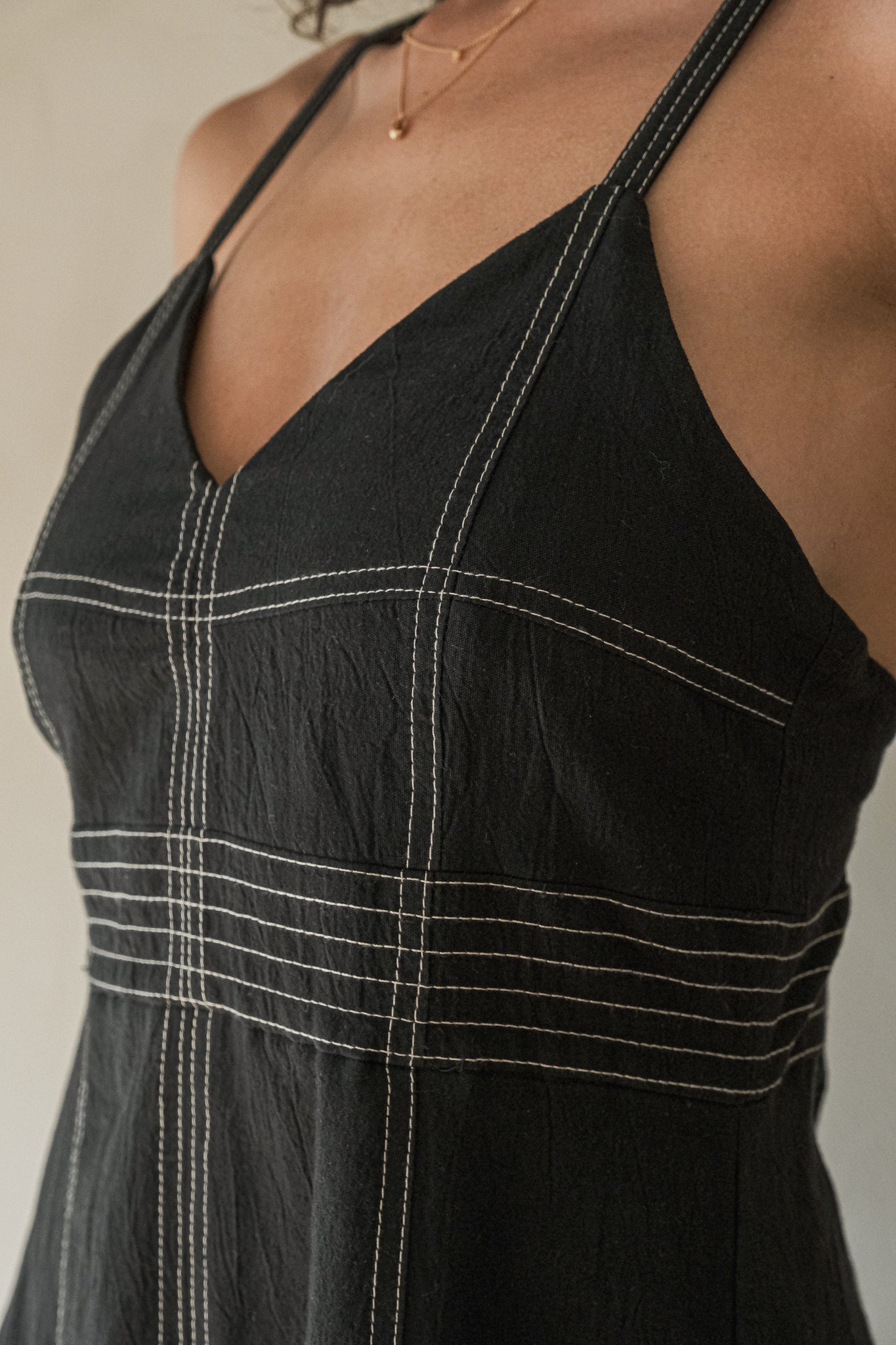 Eva Maxi Dress Black - 5