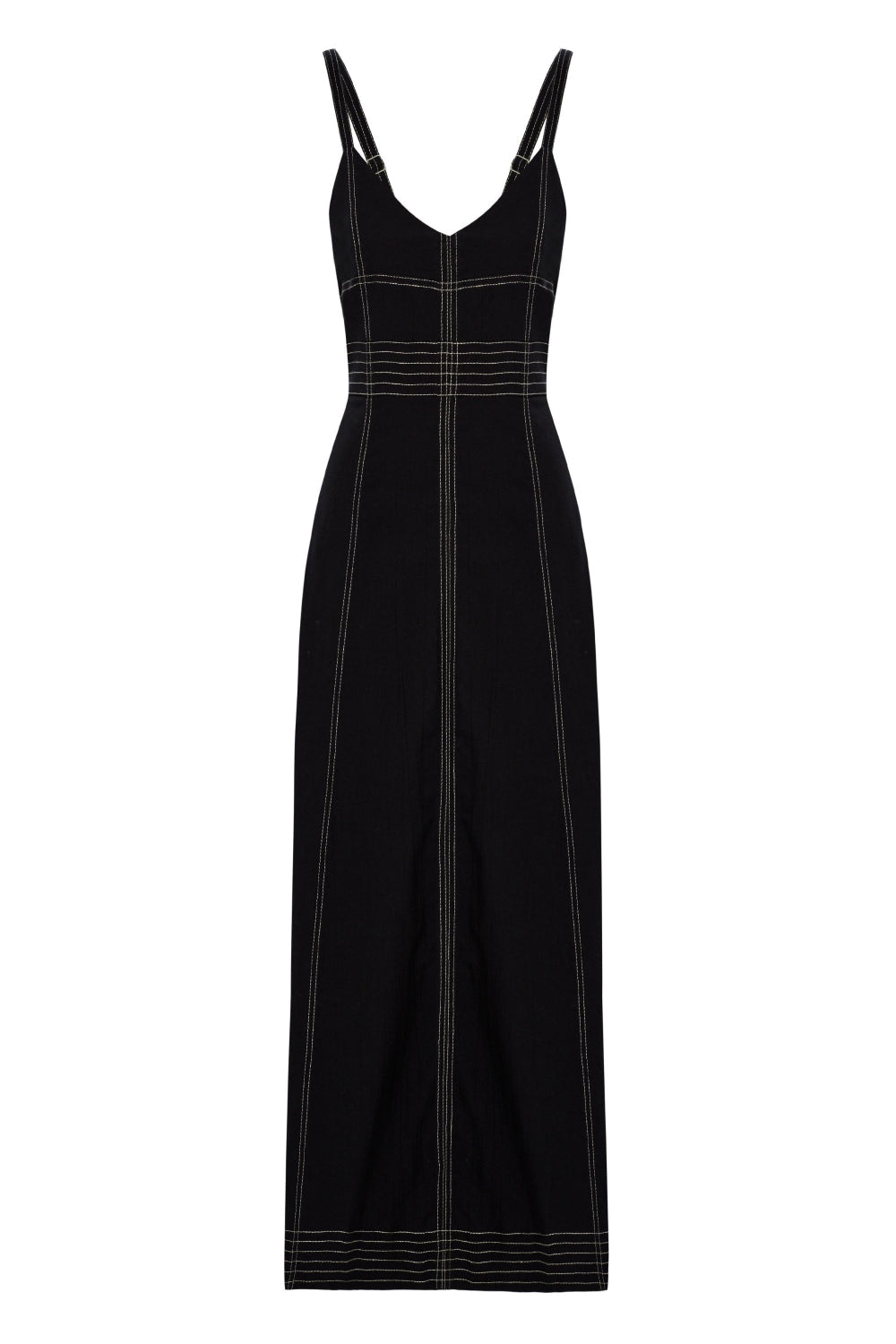 Eva Maxi Dress Black - 7