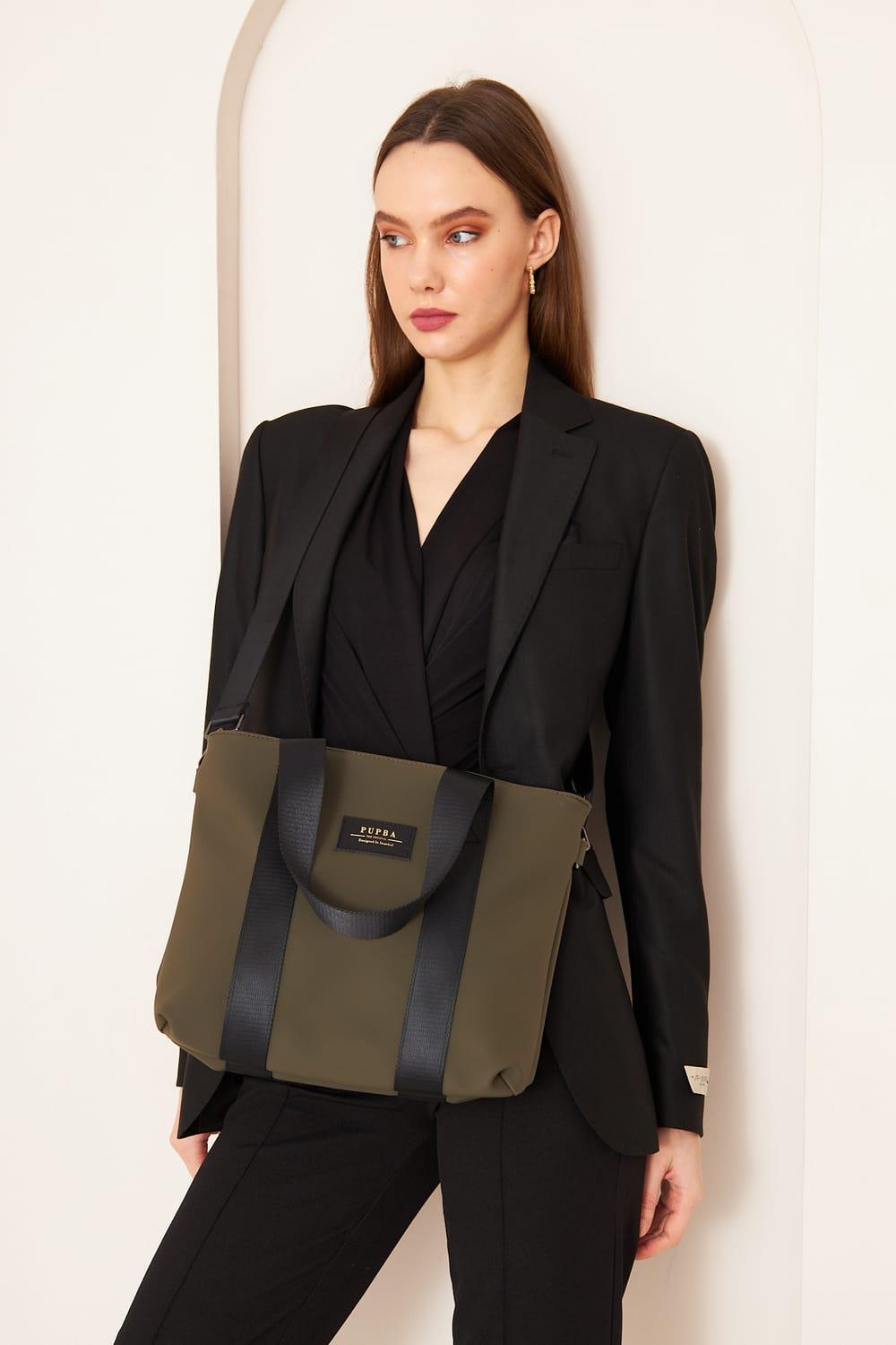 Yaga Tote Bag - Pu Haki - 7