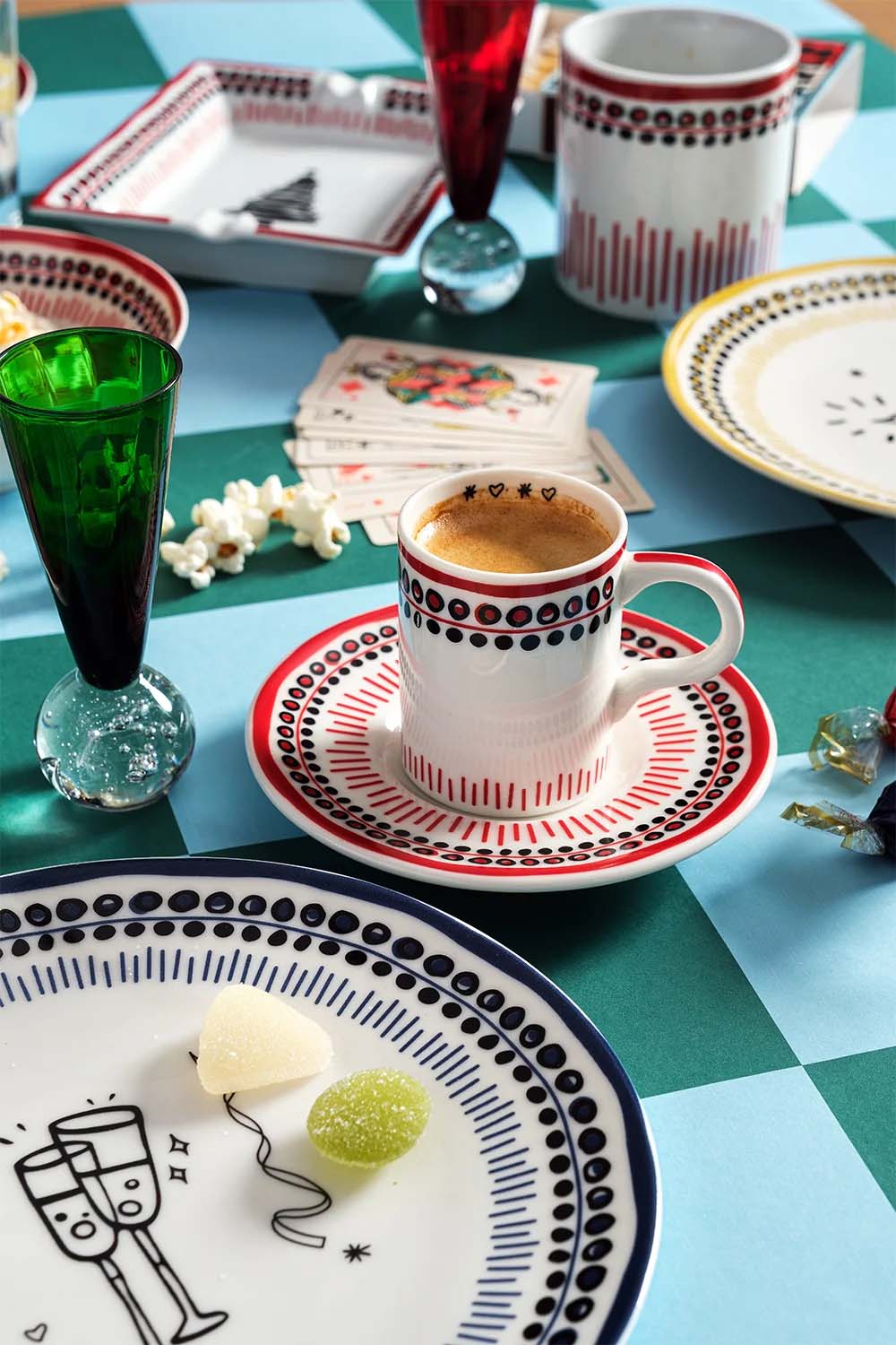 Holiday Collection Porselen Kahve Fincanı - 0