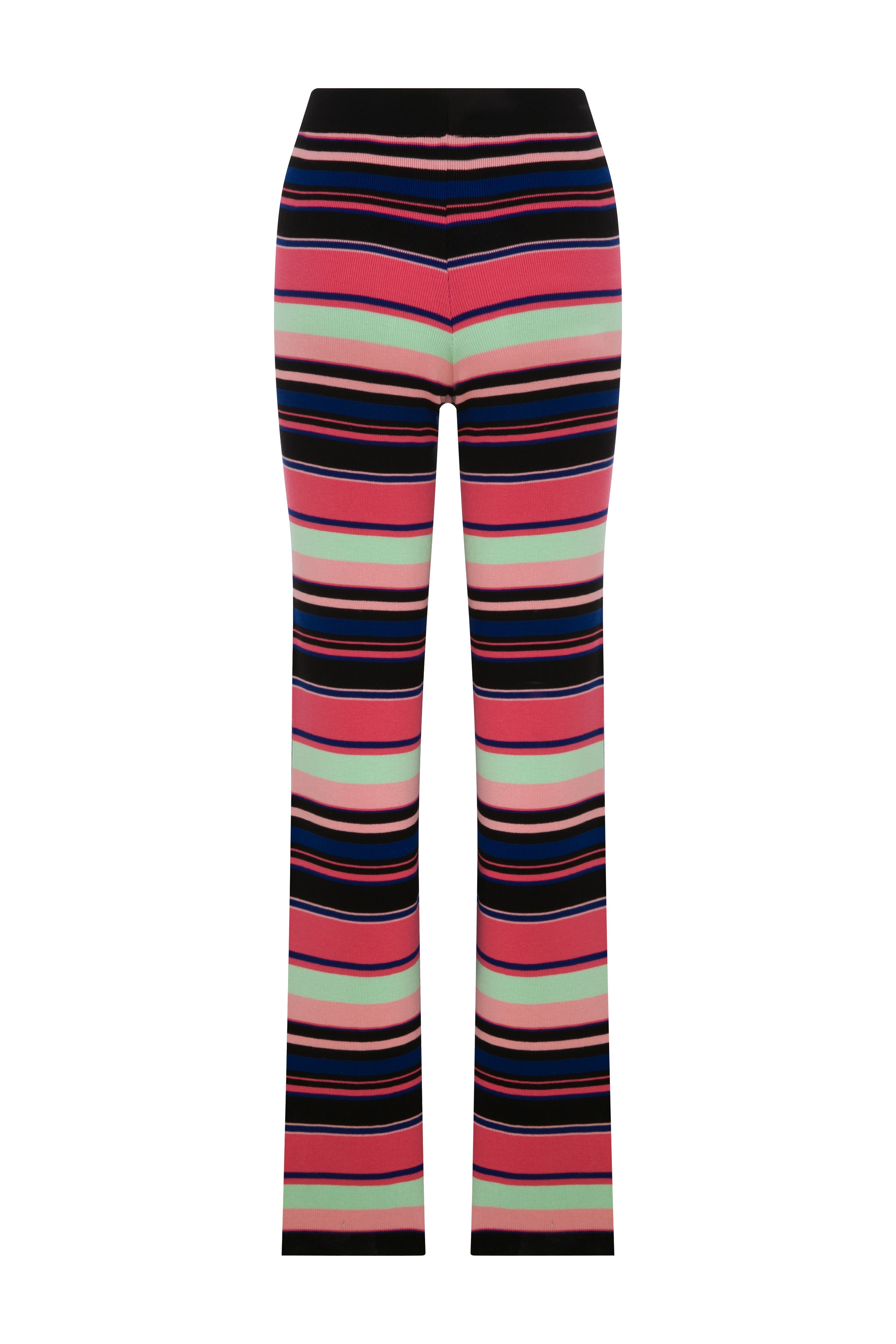 Carey Striped Knitted Pants - 2