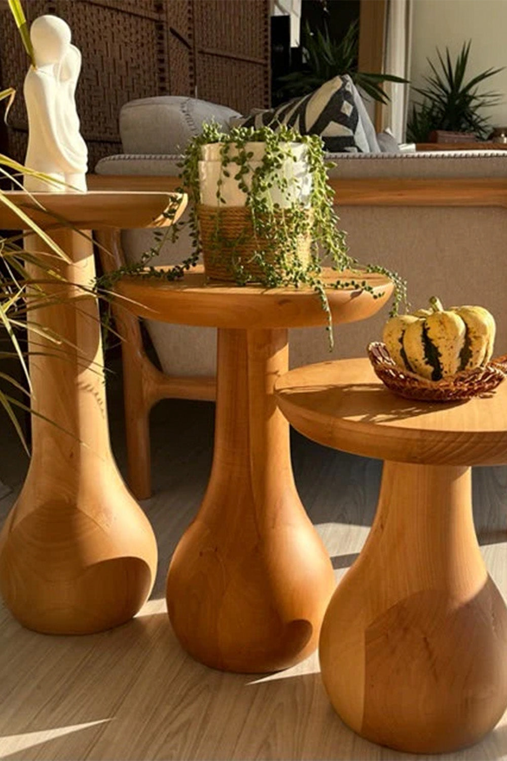 Üçlü Mantar Sehpa - 1