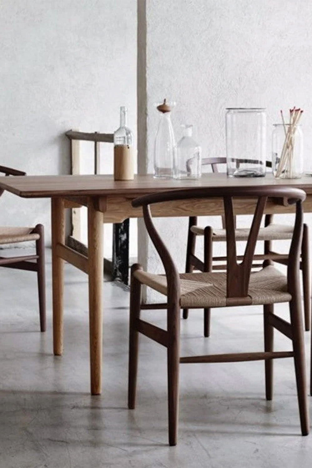 Wishbone Hasırlı Sandalye - 2