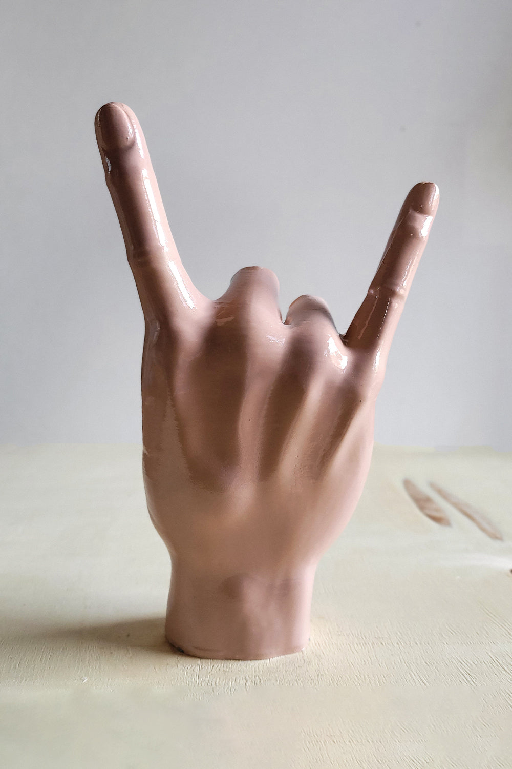 Rock El Figürü | Gül Rengi - 3