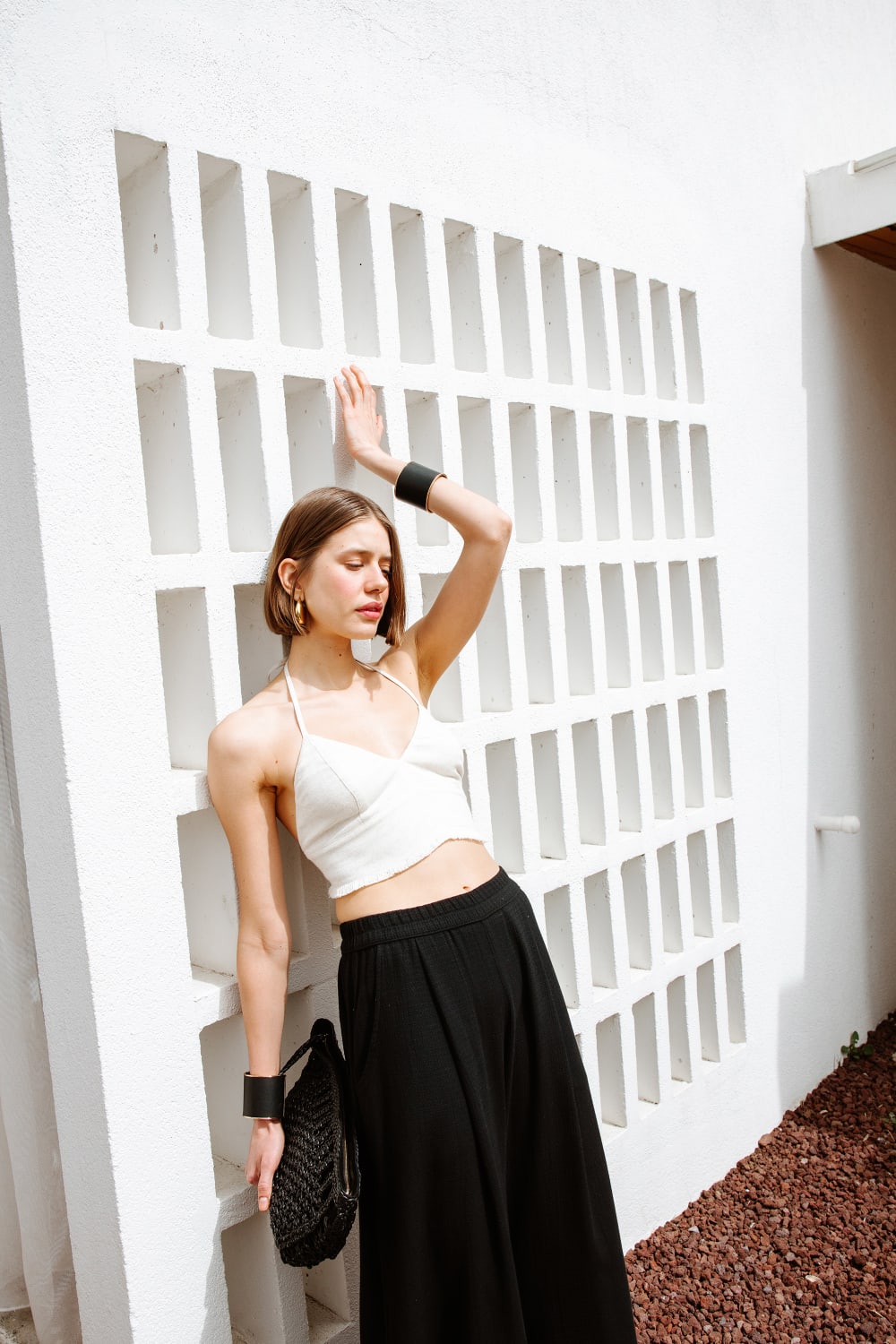 Natürel Üçgen Büstiyer - 0