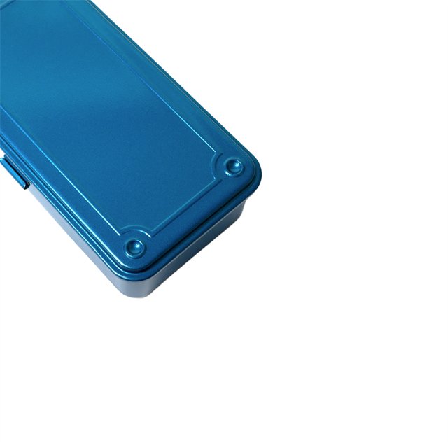T 190 Tool Storage Box Blue Metal Saklama Kutusu - 2