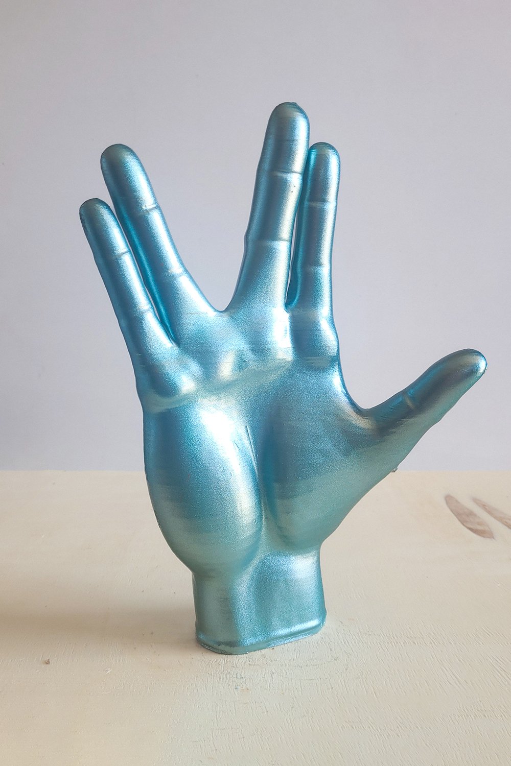 Spock El Figürü | Metalik Mavi - 3