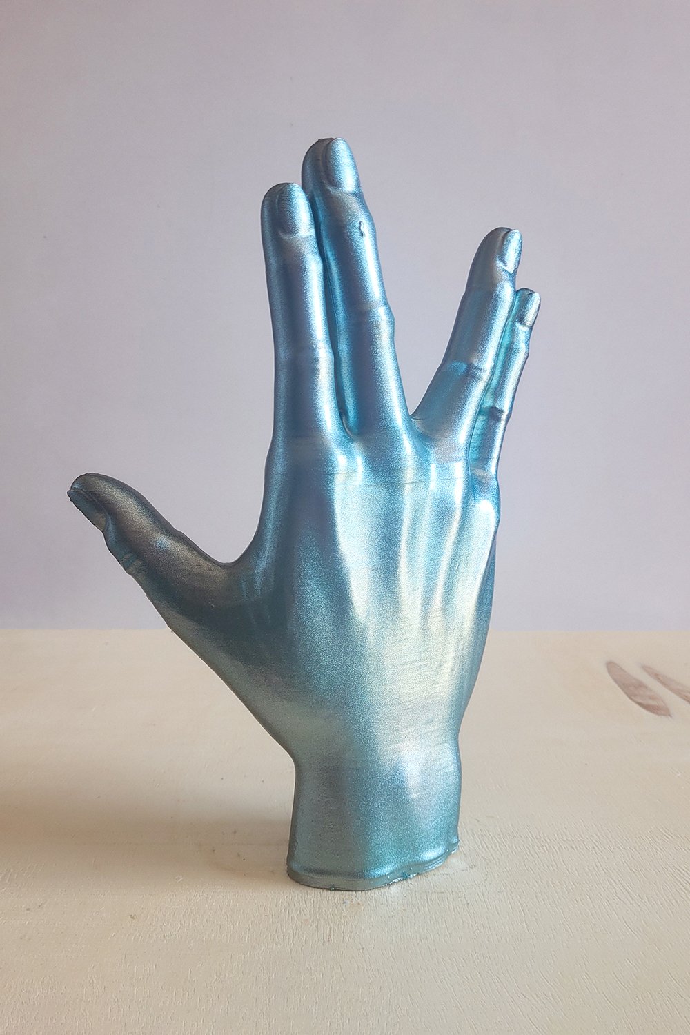 Spock El Figürü | Metalik Mavi - 6