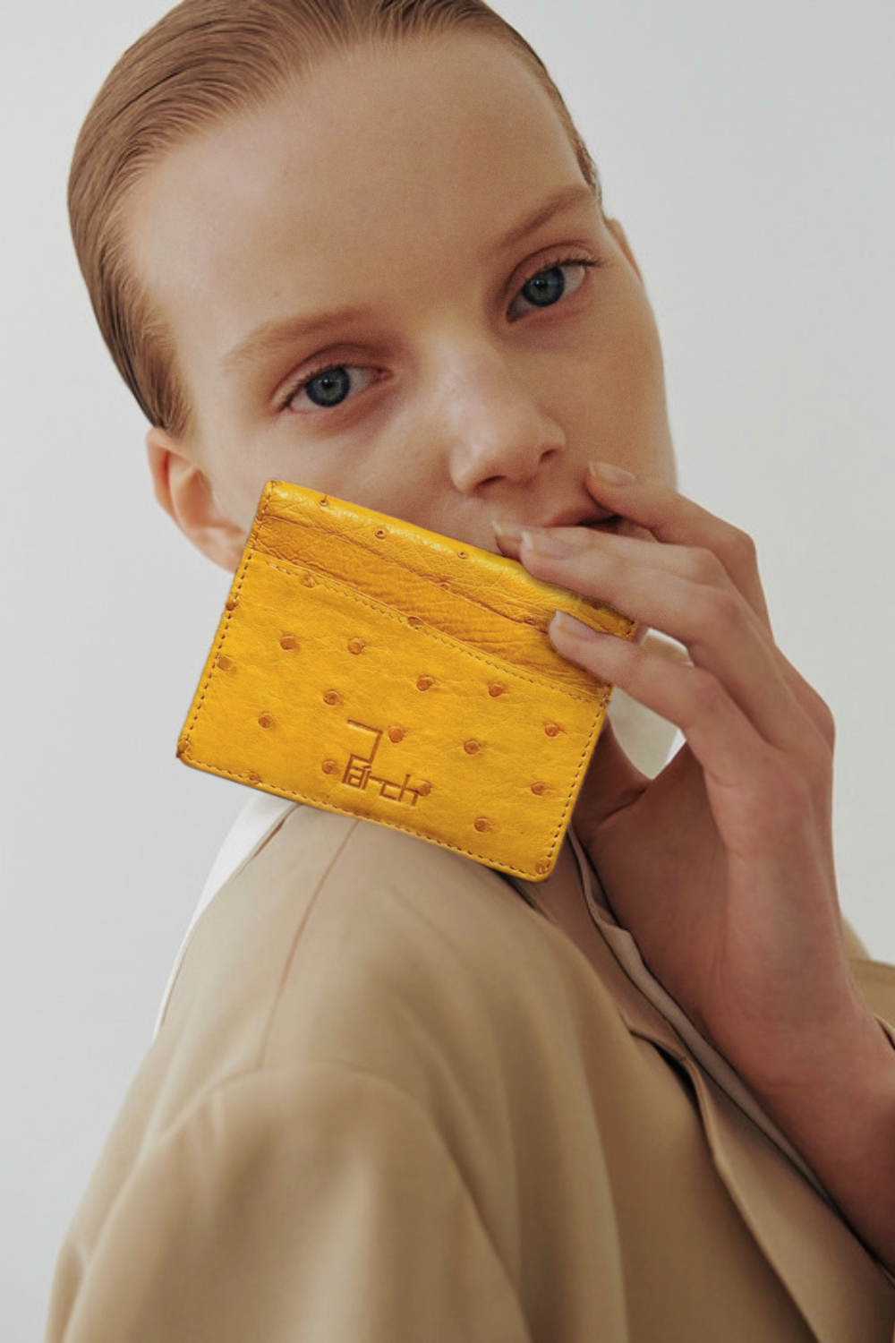 Devekuşu Deri Kartlık No 2 - 2