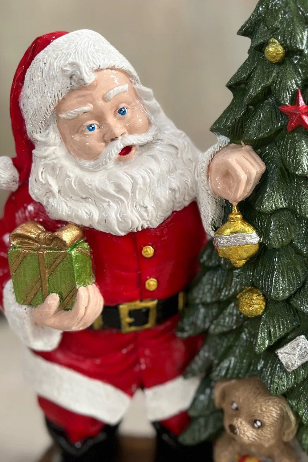 Çam Ağaçlı Noel Baba Obje - 2