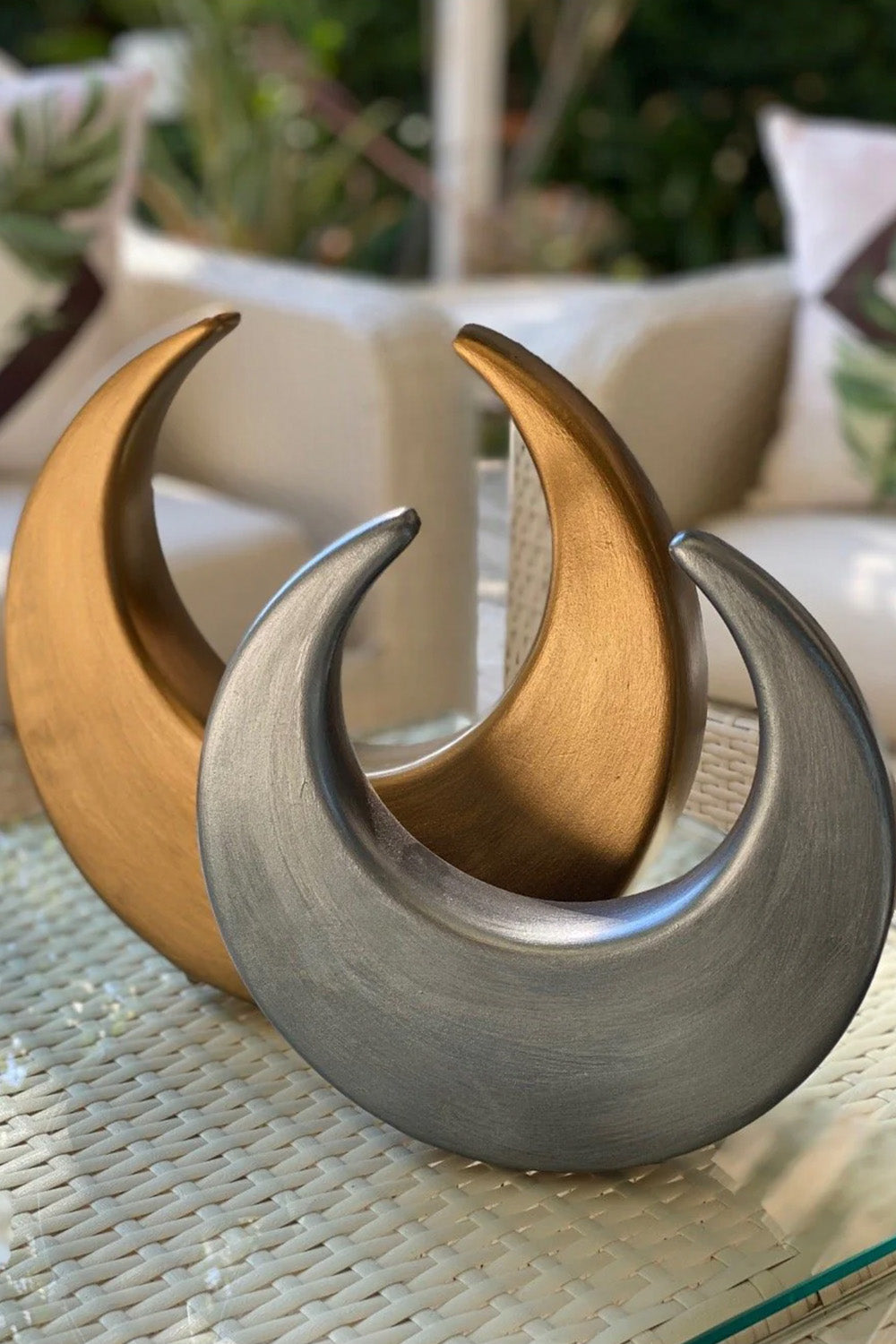 Dekoratif İkili Alem Seramik Obje - 0