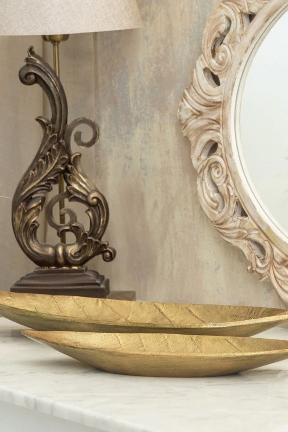 Dekoratif Büyük Defne Yaprağı Tabak - 2