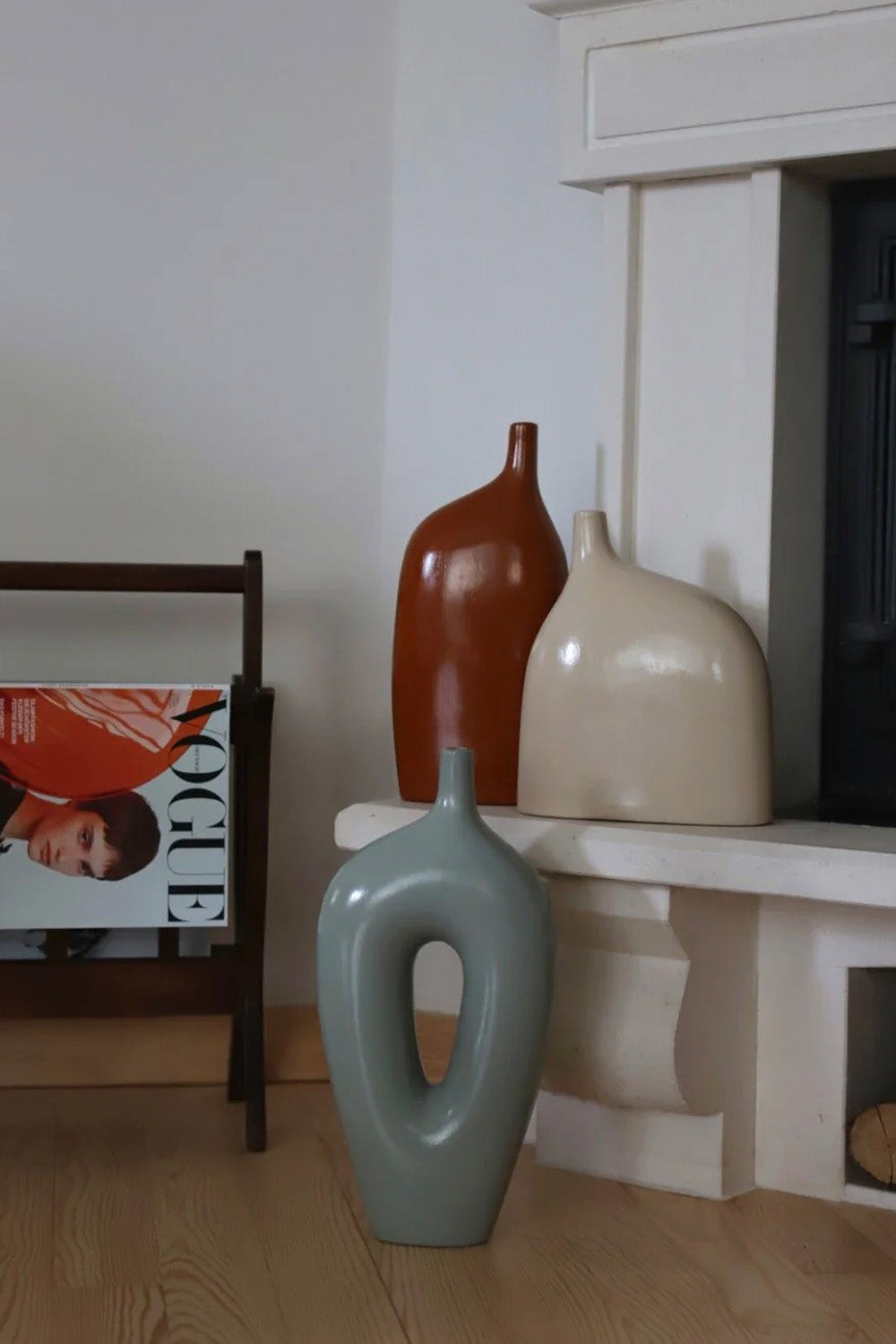 Nordic Seri Teracota Vazo - 1