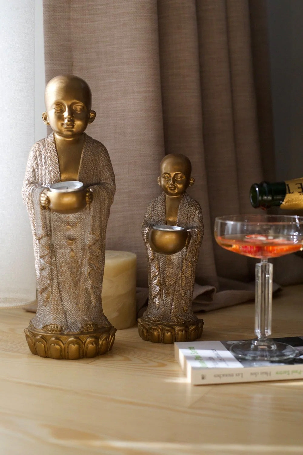 İkili Buda Mumluk - 2