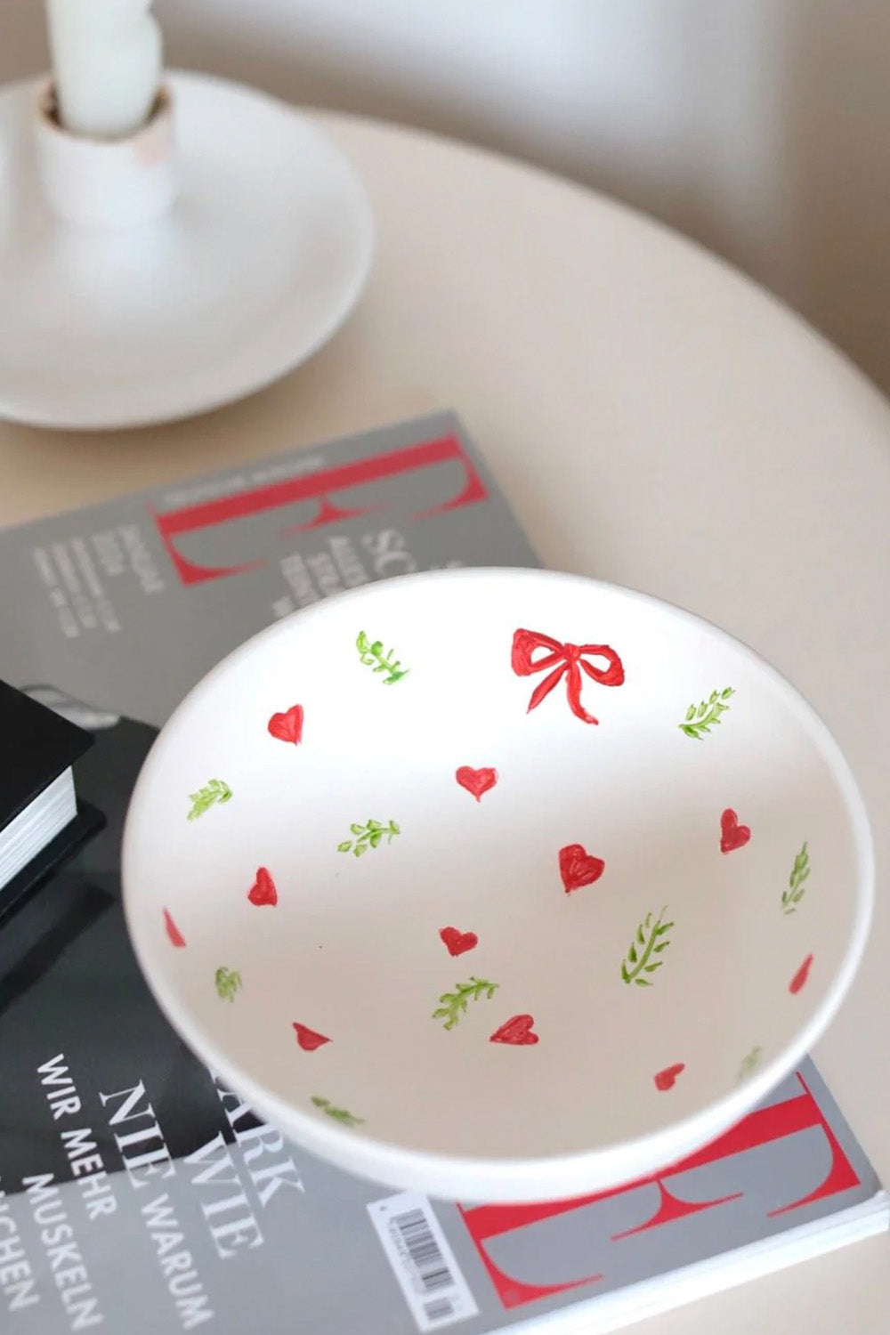 Kalpli Küçük Tabak - 0