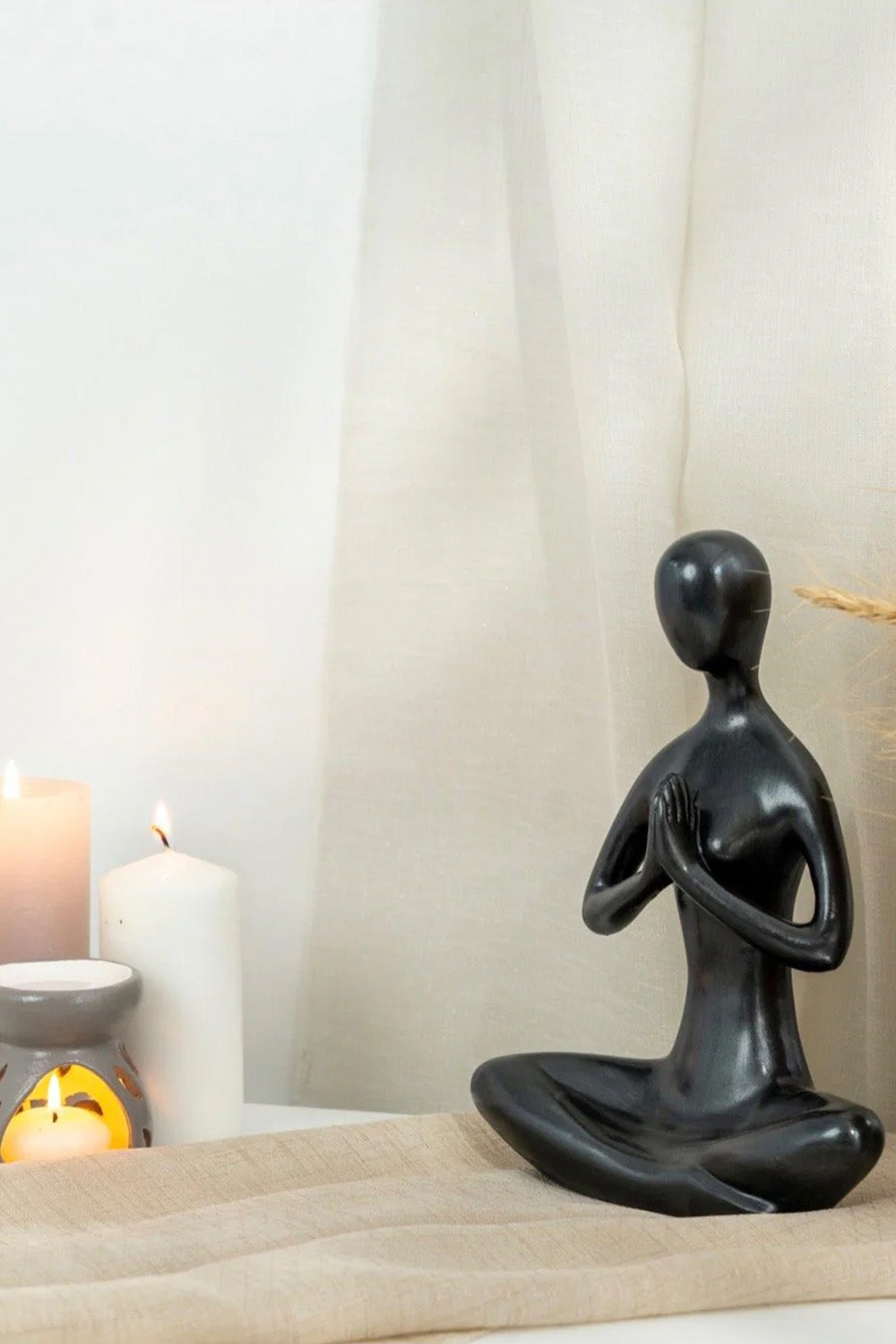 Namaste Siyah Yoga Obje - 0