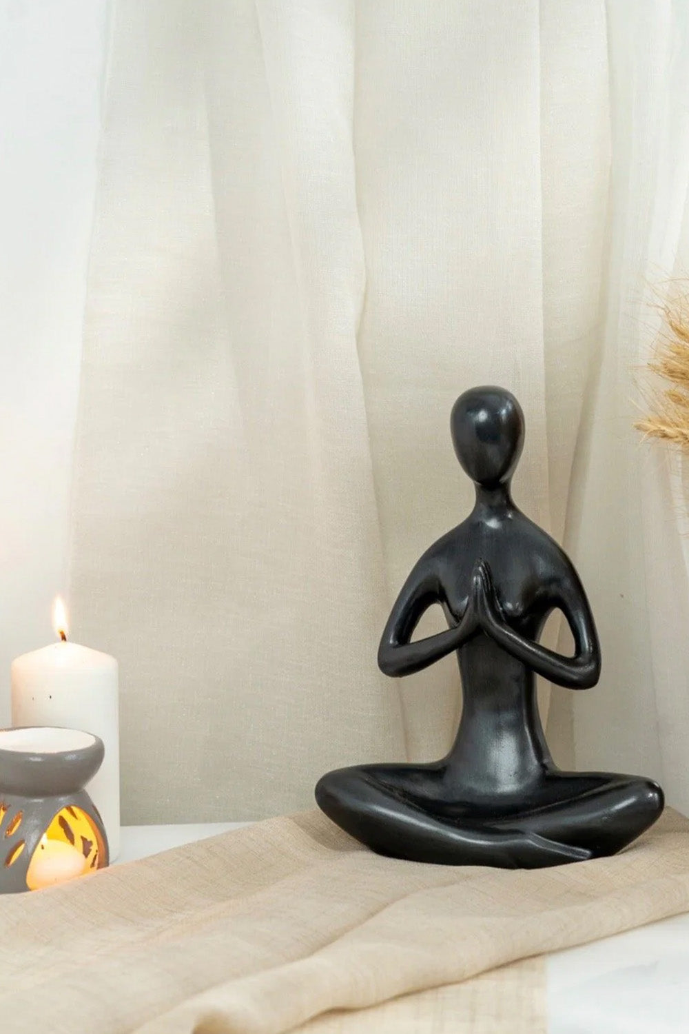 Namaste Siyah Yoga Obje - 1