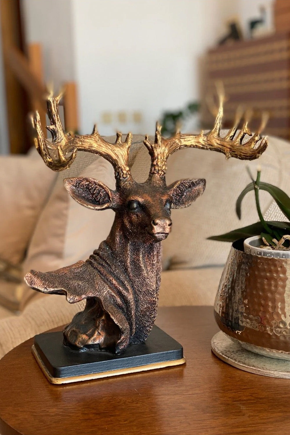 Geyik Büst Obje - 0