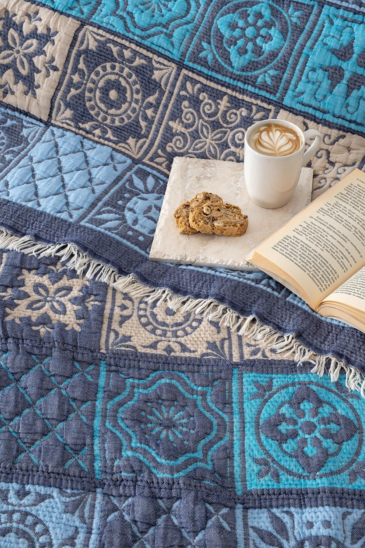 Patchwork Müslin Yorgan - 2