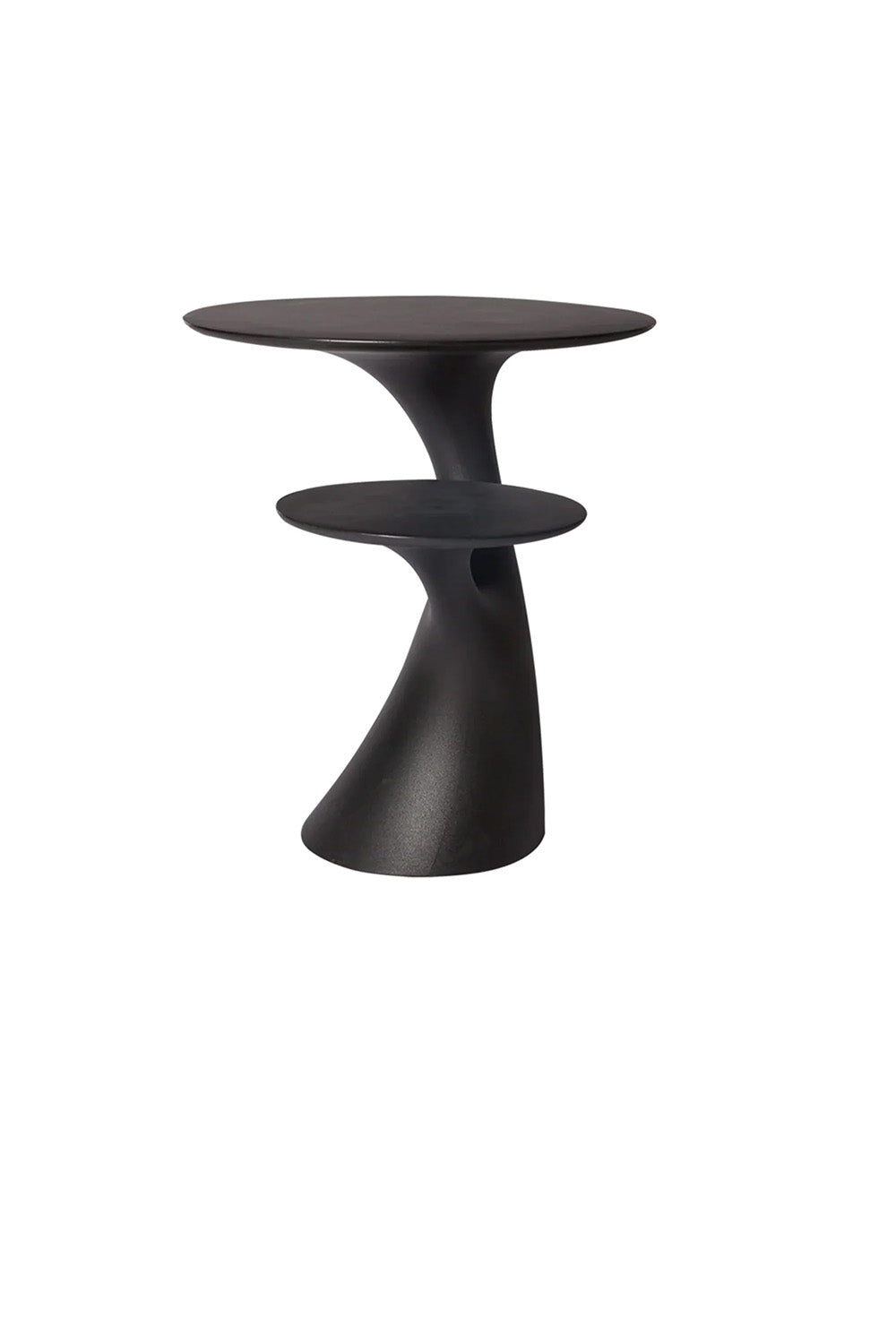 Rabbit Tree Siyah İki Başlıklı Sehpa - 2