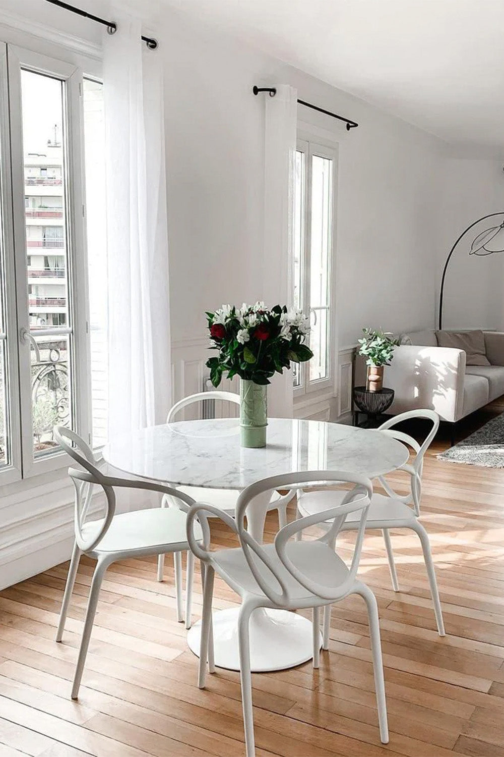 Loop Beyaz Sandalye - 2