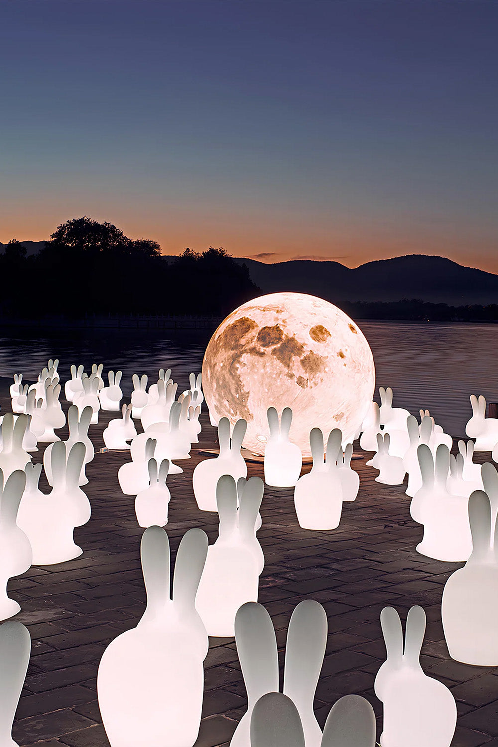 Rabbit Led Işıklı Tabure - 2