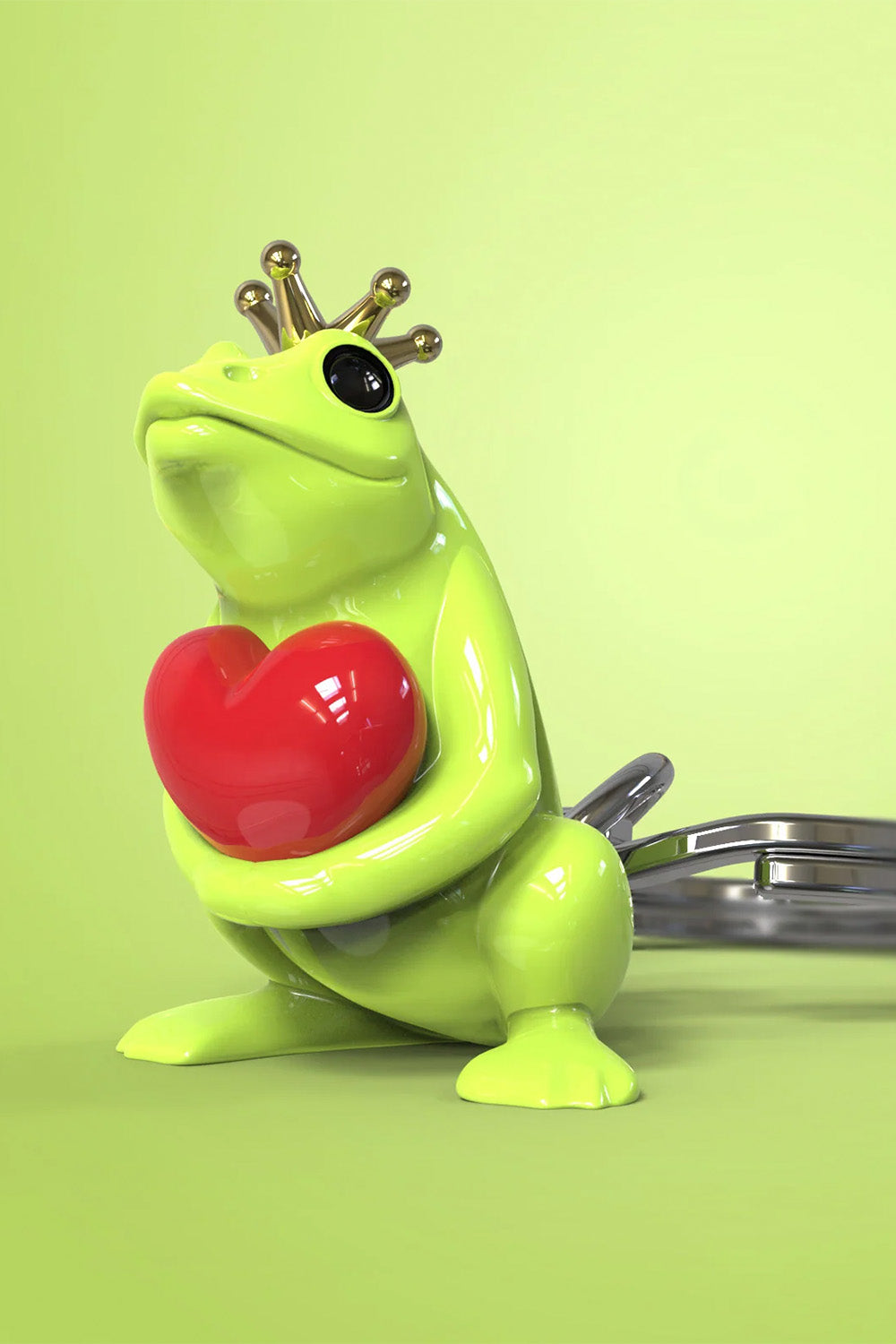 Kurbağa Prens Anahtarlık - 2