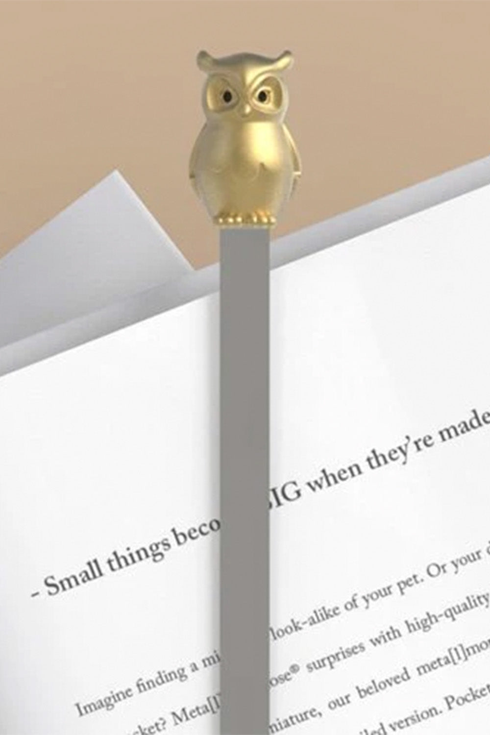 Baykuş Kitap Ayracı - 4