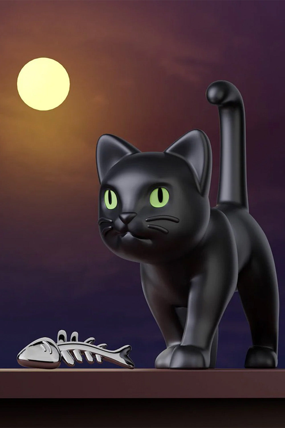 Black Cat Anahtarlık - 5