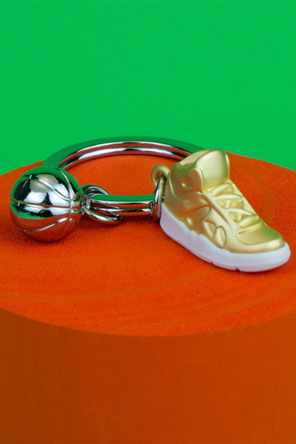 Basketbol Ayakkabısı Anahtarlık Gold - 6