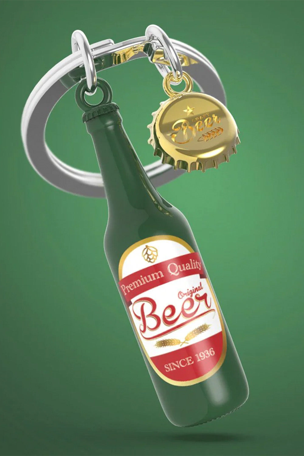 Bira Anahtarlık Yeşil - 1