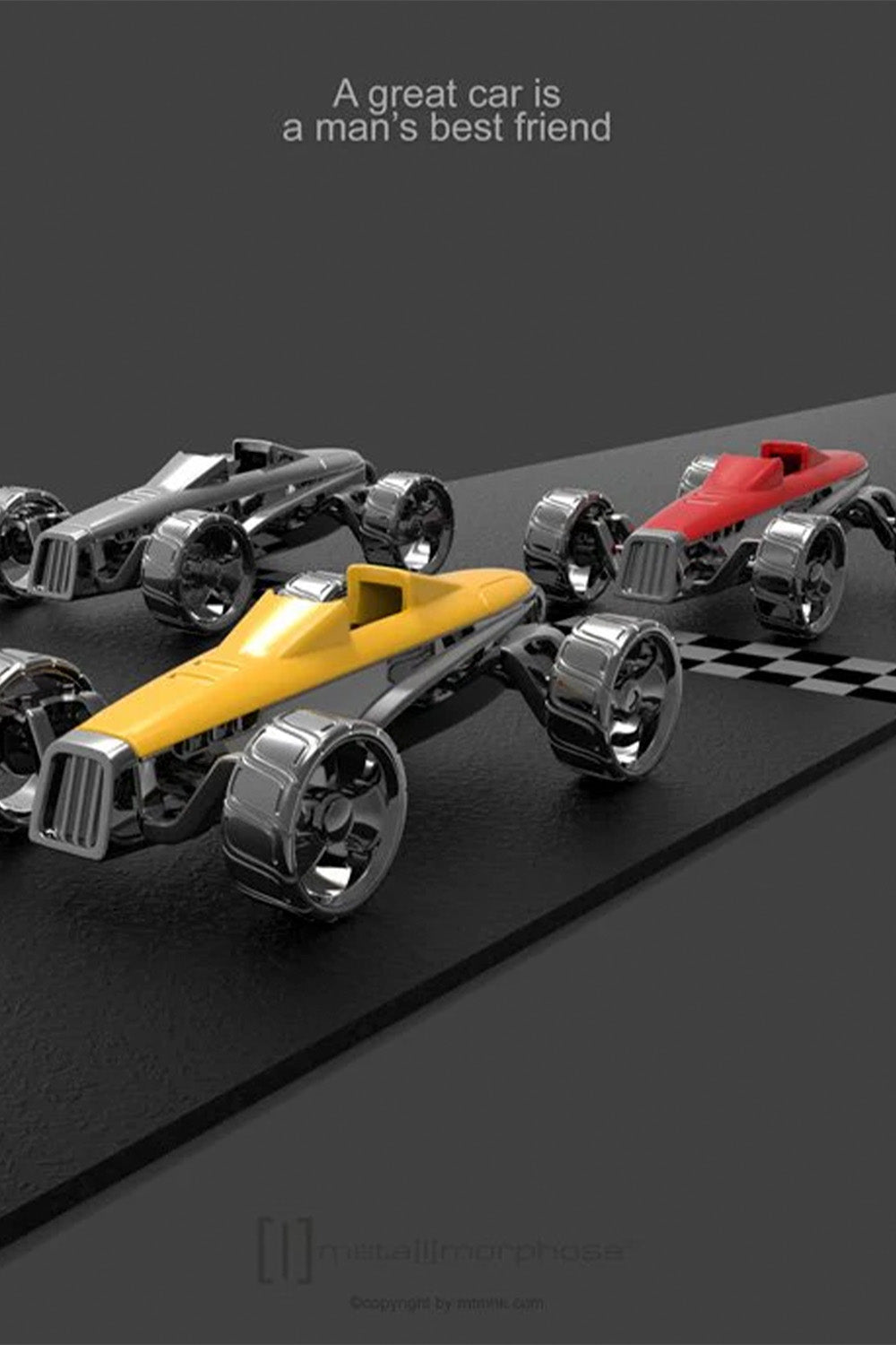 Yarış Arabası Kırmızı - 4