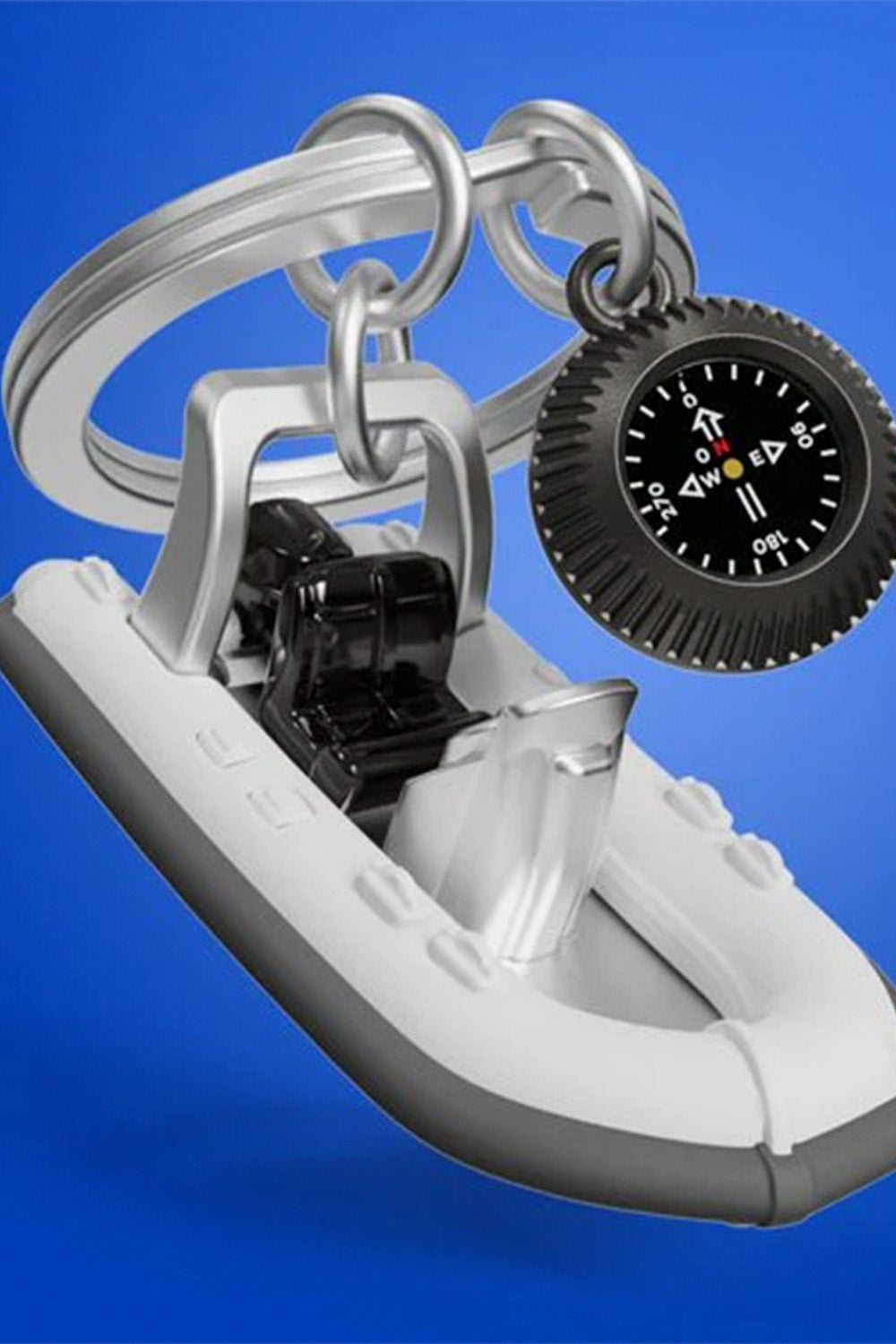 Kauçuk Motorboat Anahtarlık - 1