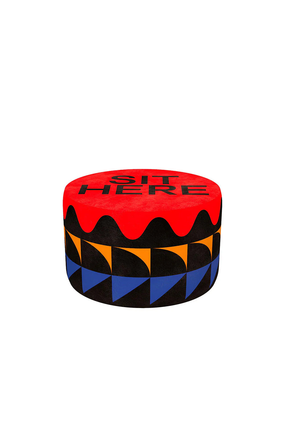 Pouf Oggian Sit Here Kırmızı M Puf - 0